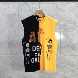 Gallery Dept Black and Yellow Skeleton Tank Top